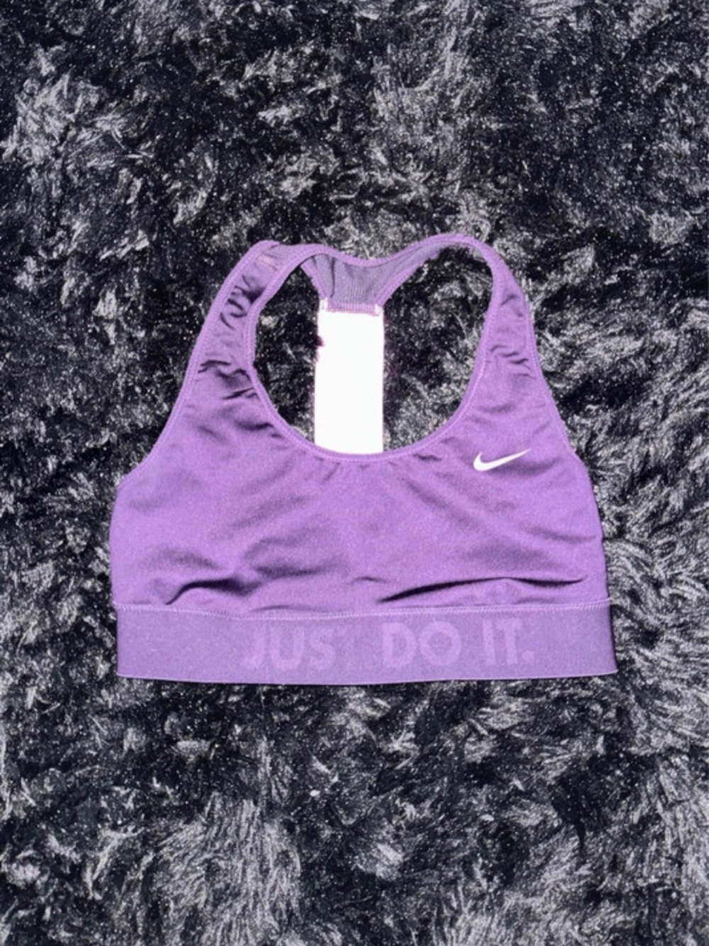 Nike Women's Purple Racerback Sports Bra